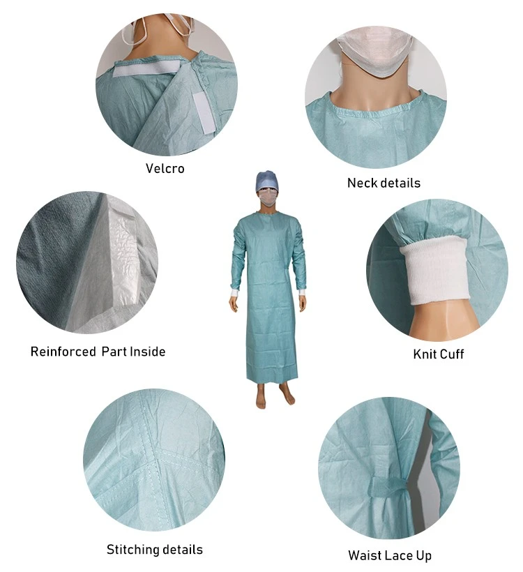 Reinforced Spunlace Surgical Gown (2)